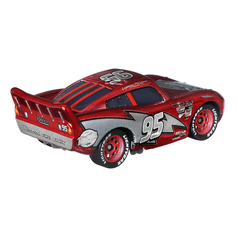 Disney/Pixar - Les Bagnoles - Véhicule Flash Mcqueen de Course Rouge