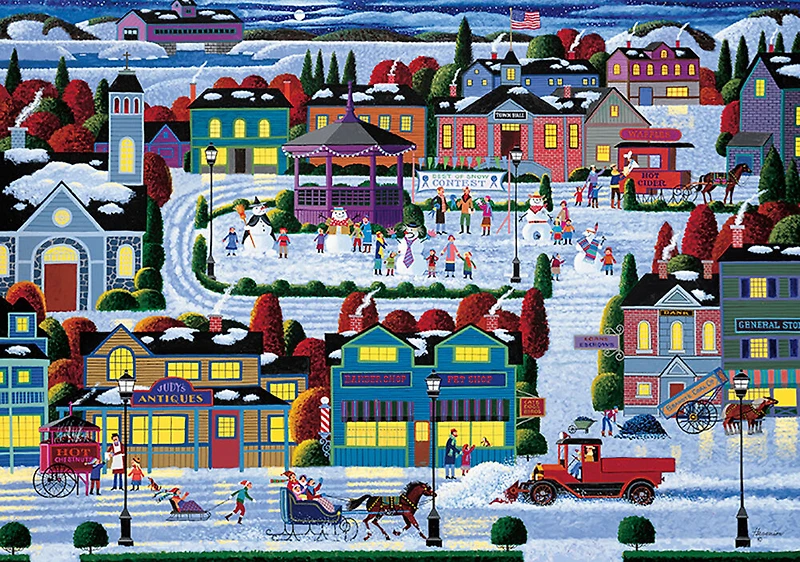 Casse-têtes SureLox - Collection Royaume d'hiver - Le meilleur de la neige - 1 000 pièces