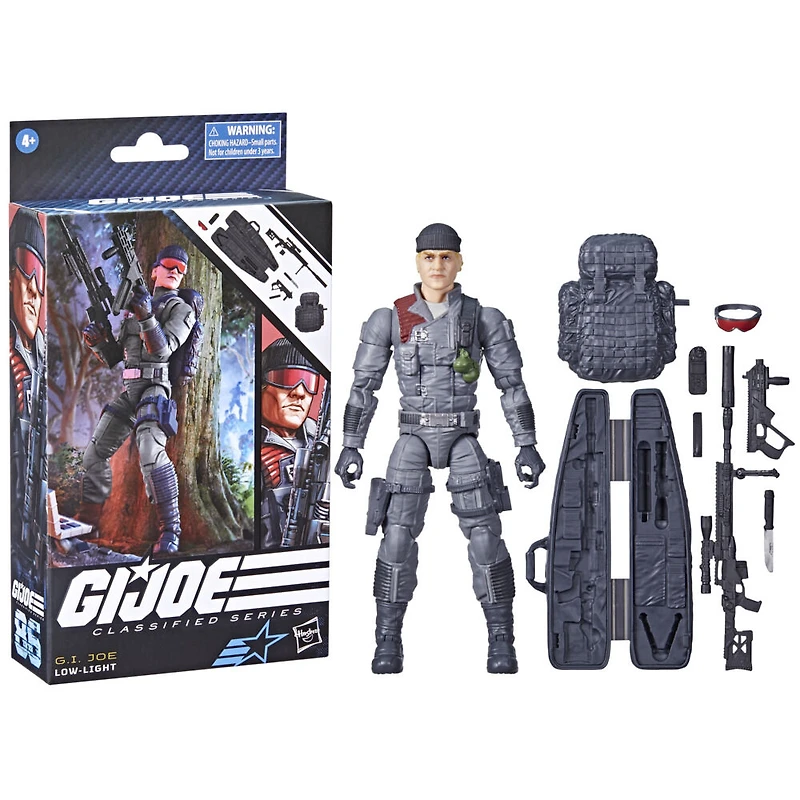 G.I. Joe Classified Series, figurine de collection Low-Light 86 de 15 cm