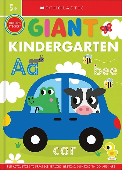 Giant Kindergarten Workbook: Scholastic Early Learners (Giant Workbook) - Édition anglaise