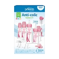 Dr. Brown's Options+ Bottle Starter Set 5pack - Pink 