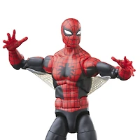Marvel Legends Series Spider-Man 60th Anniversary Amazing Fantasy Spider-Man 6-inch Classic Comics Action Figures, 9 Accessories
