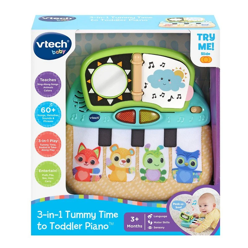 VTech Piano sensoriel des Baby loulous - Édition anglaise