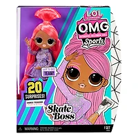 Poupée-mannequin LOL Surprise OMG Sports, Skate Boss, avec 20 surprises