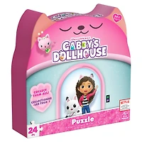 Gabby's Dollhouse, Puzzle de 24 pièces, thème musique, 1 de 4 puzzles pour enfants inspirés de la série Netflix DreamWorks Gabby's Dollhouse