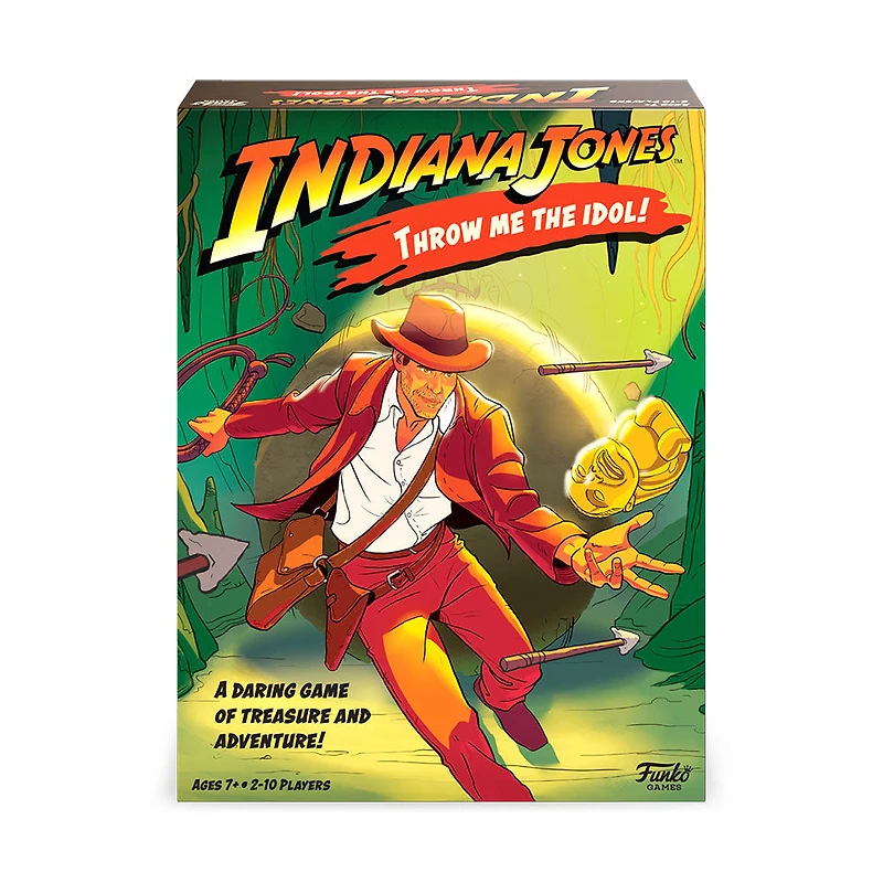 Funko Games Indiana Jones Throw Me The Idol! Board Game - English Edition