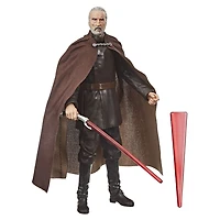 Star Wars The Black Series, figurine Comte Dooku de 15 cm de Star Wars : L'attaque des clones