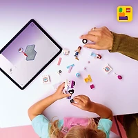 LEGO Friends La Voiture de Livraison de Gâteaux Licorne - Ensemble de Construction avec 2 Minipoupées et un Gâteau - 42675