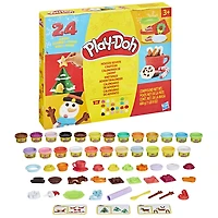 Play-Doh Holiday Advent Calendar, 24 Days of Surprise Toys