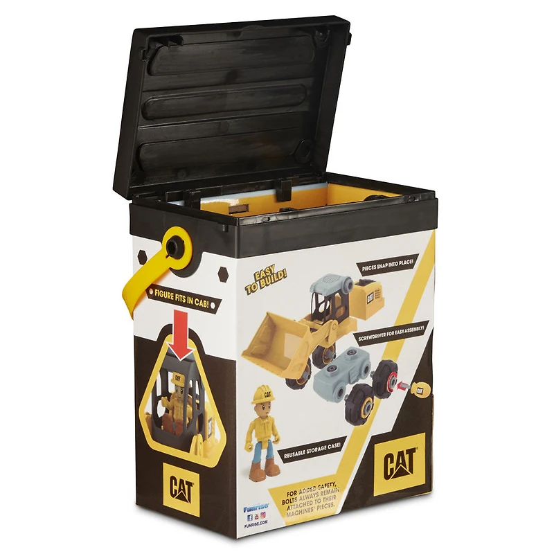 Cat Build Your Own Vehicle Junior Crew Wheel Loader