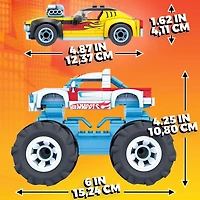 Mega Construx - Hot Wheels Rodger Dodger et Hot Wheels Racing