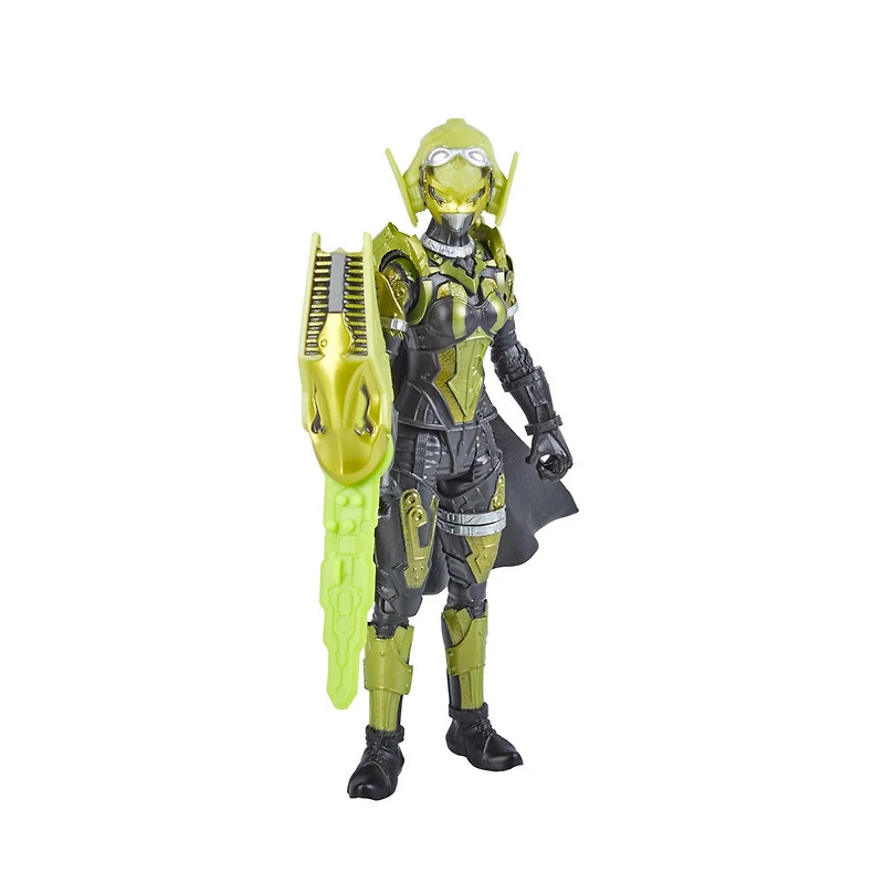 Power Rangers Beast Morphers, figurine de 15 cm du cybervilain Roxy, inspirée de la série télé Power Rangers