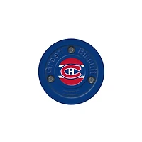 Green Biscuit NHL Team Puck - Montreal Canadiens Blue