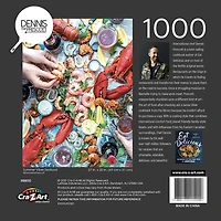 Cra-Z-Art - Dennis Prescott 1000pc Puzzle - Summer Vibes Seafood