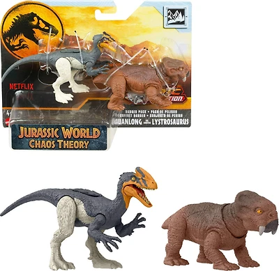 Jurassic World Meute Dangereuse Guanlong contre . Lystrosaure