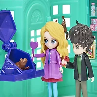 Wizarding World Harry Potter, Magical Minis Honeydukes Sweet Shop with 2 Exclusive Figures and 5 Accessories