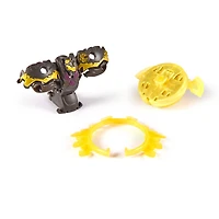 Bakugan, Special Attack Flame, figurine articulée personnalisable rotative et cartes à collectionner