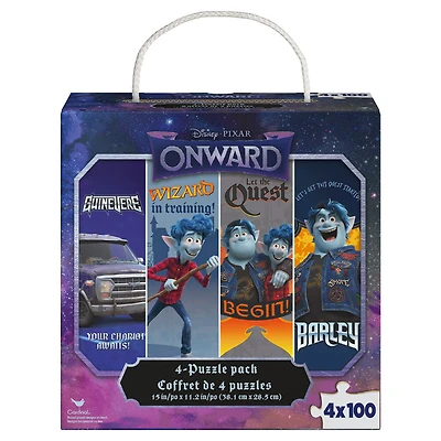 Disney Onward 4-Pack of Puzzles