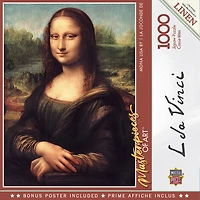 Casse-Tête 1000 Pièces Masterpieces - "Mona Lisa"