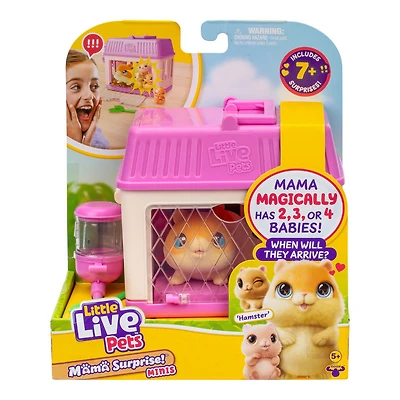 Coffret de jeu pour hamster Little Live Pets Mama Surprise Minis