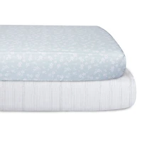 Baby's First by Nemcor 8 Piece Nursery Crib Bedding Set, Butterfly Wishes