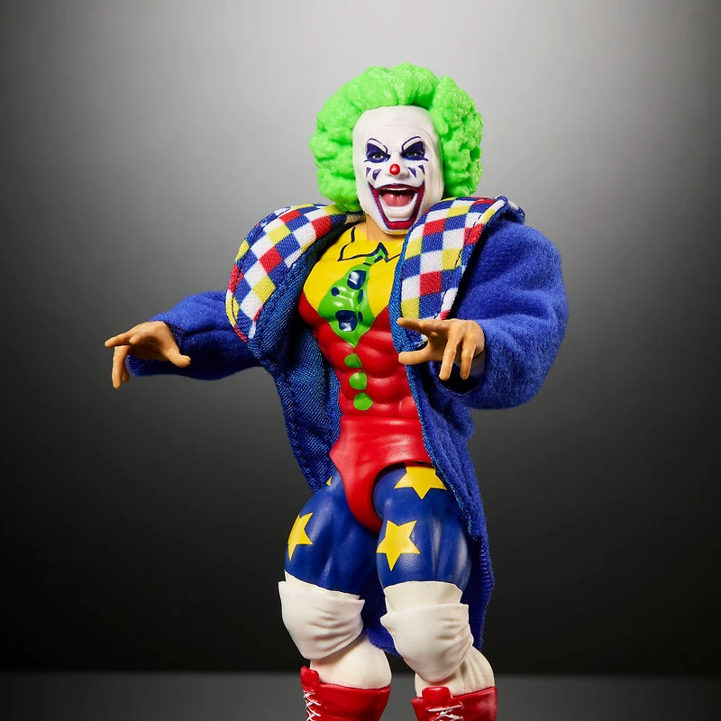 WWE Superstars Figurine articulée et accessoires Doink the Clown