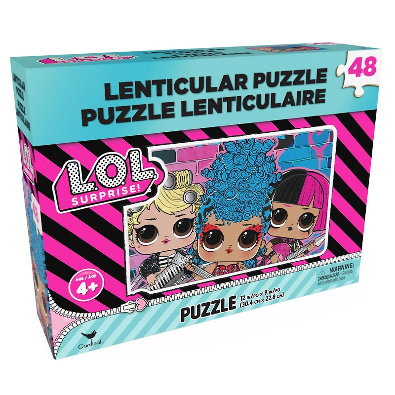 L.O.L. Surprise! Lenticular (3-D) Puzzle