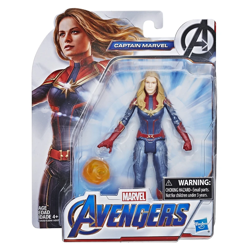 Marvel Avengers : Phase finale - Figurine Capitaine Marvel de 15 cm.