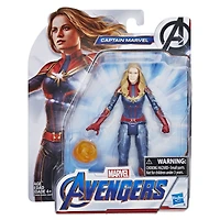 Marvel Avengers : Phase finale - Figurine Capitaine Marvel de 15 cm.