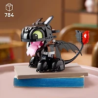LEGO Icons Dragons : Krokmou, Ensemble de Construction et de Modèle pour Adultes 10375