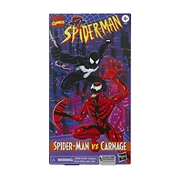 Marvel Legends Series, Spider-Man Symbiote & Carnage, pack de 2 figurines articulées de 15 cm