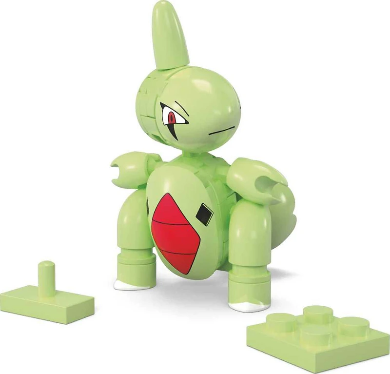 MEGA  Pokémon  Figurine articulée  Embrylex, Pokéball (29pièces)