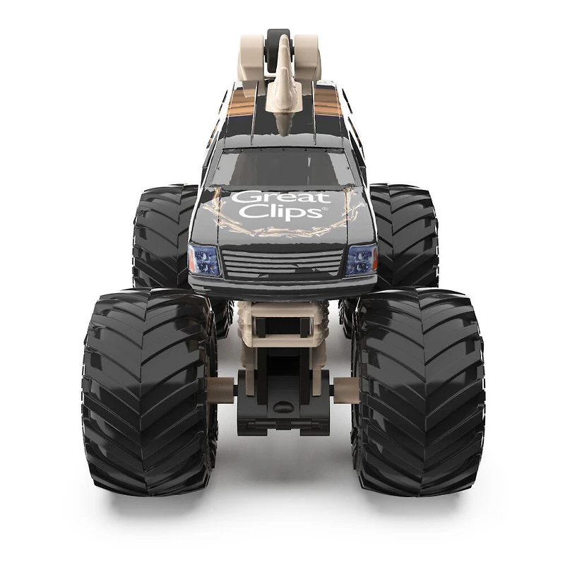 Monster Jam, Monster truck Mohawk Warrior officiel, véhicule en métal moulé, série Bone Yard Trucks, échelle 1:64