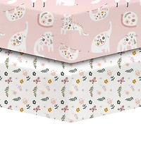 Koala Baby - 2 Piece Percale Sheets Zen Friends