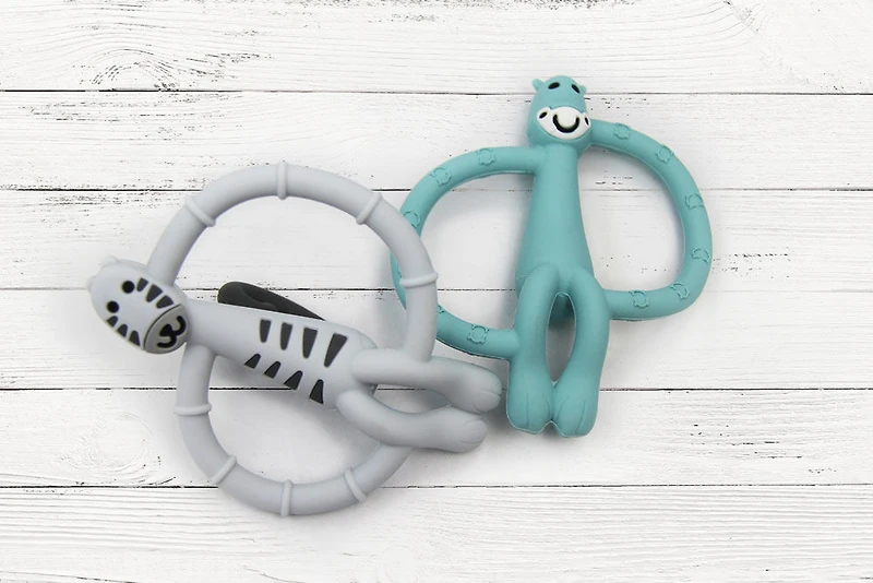 Silisafari Zèbre Anneau De Dentition En Silicone