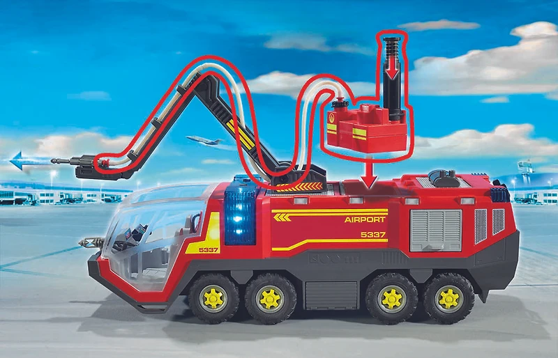 Playmobil - Airport Fire Engine with Lights and Sound