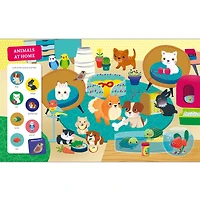 Cherche et Trouve des tout petits chez les animaux - Édition anglaise