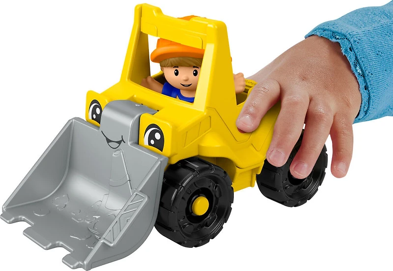 Fisher-Price - Little People - Bulldozer et figurine, 2 éléments