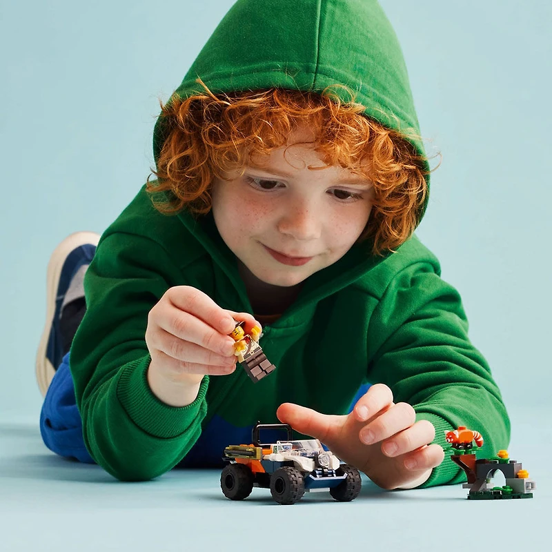 LEGO City Le panda roux et le VTT d'exploration de la jungle Ensemble 60424