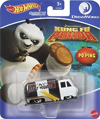 Hot Wheels Kung Fu Panda Véhicule inspiré d'un personnage
