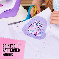 Cool Maker, Stitch 'N Style Fashion Studio, Pre-Threaded Sewing Machine Toy with Fabric and Water Transfer Prints, Arts & Crafts Kids Toys