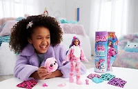 Barbie Cutie Reveal Fantasy Series Doll with Sloth Plush Costume and 10 Surprises