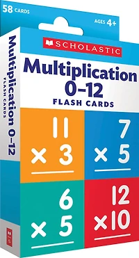Flash Cards: Multiplication 0-12 - English Edition