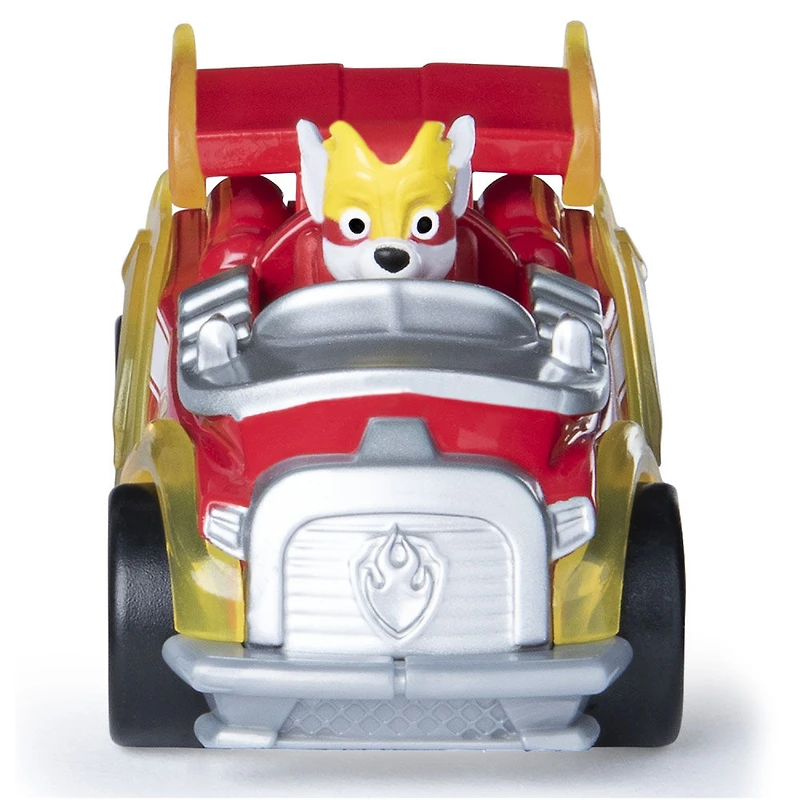PAW Patrol - Véhicule Super-Marcus Super PAWs en métal True Metal à collectionner - Série Super-Chiots à l'échelle 1:55