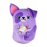 "Dogs Vs. Squirls" (Chien contre écureuils)  -CHONKS! Peluche de 6 pouces.