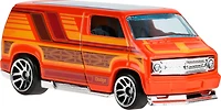 Hot Wheels 77 Dodge Van à l'échelle 1:64, véhicule sur le thème de Surf's Up