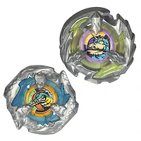 Beyblade X Bite Croc 3-60LF and Sting Unicorn 4-60P Top Dual Pack Set