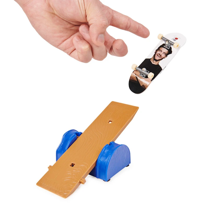 Tech Deck, Plan B Skateboards, Série Duel, Coffret de 2 fingerboards à collectionner et obstacle