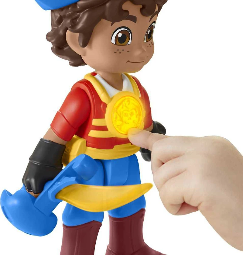 Fisher-Price- Nickelodeon - Santiago of the Seas - Santiago Parlant et Lumineux - Édition anglaise