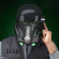 Star Wars The Black Series, casque électronique premium Death Trooper impérial, article de déguisement pour adulte